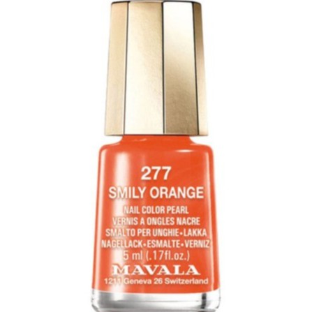 Mavala Jelly Collection Nail Polish Smily Orange