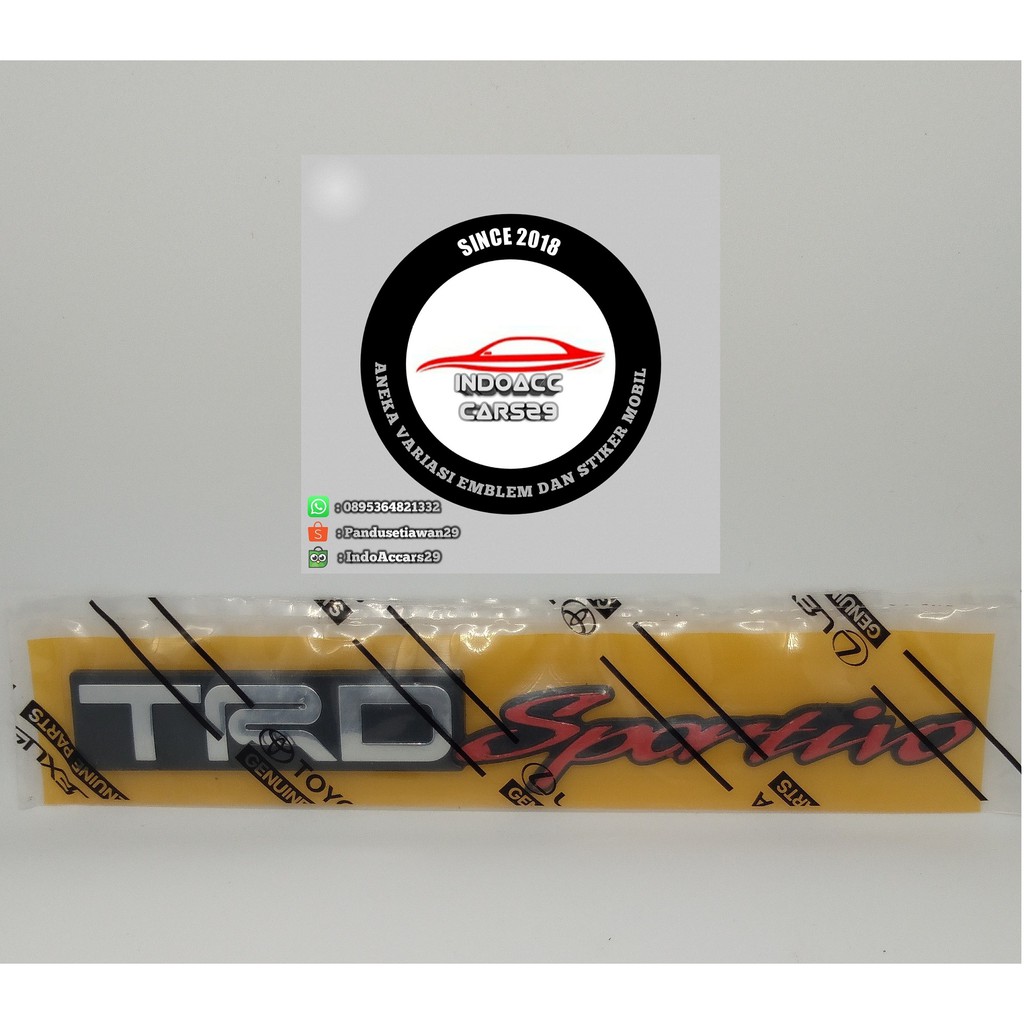 Emblem TRD Sportivo ORI