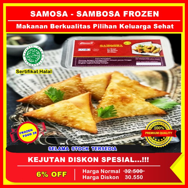 Samosa Best Quality Sambosa Frozen Ayam Sapi Isi 10 Samosa Premium Frozen Food Shopee Indonesia