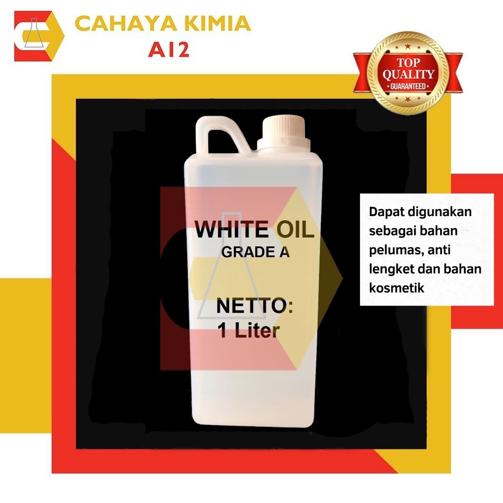 Jual White Oil Grade A / Paraffin Oil Liquid / Mineral Oil 1 Liter