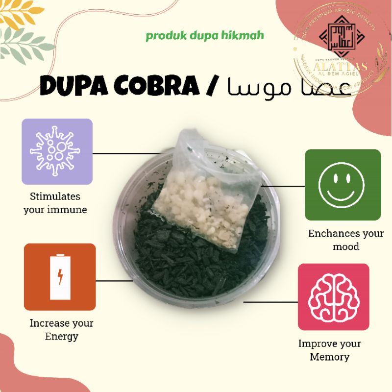 dupa bakhoor rempah kayu gaharu hikmah COBRA