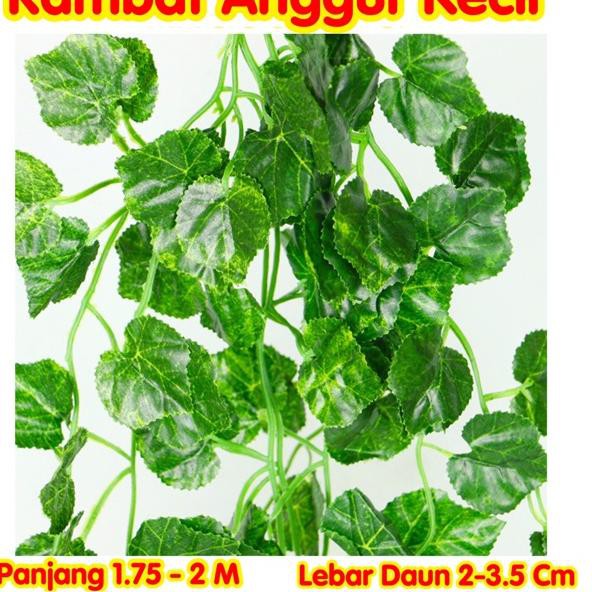 Grosir Promo LUSINAN ANGGUR KECIL/ Daun Rambat Plastik/Daun Rambat Artificial/Daun Rambat Artificial
