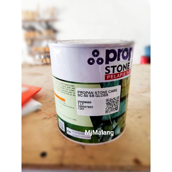 propan stone care clear gloss dan doff cat pelapis batu alam SC 50 SB dan SC 80 SB