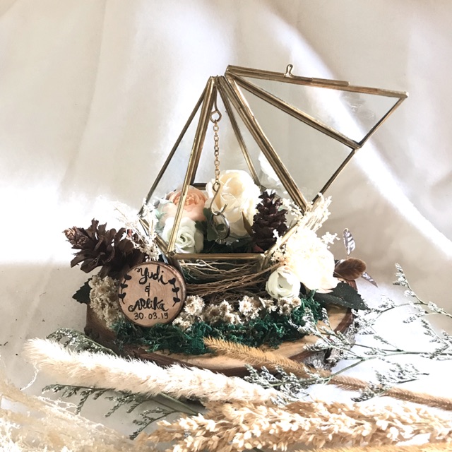 READY STOCK Ring Bearer Ring Box Kotak  cincin Kotak  