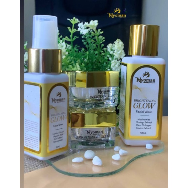 nyoman paket gold glowing