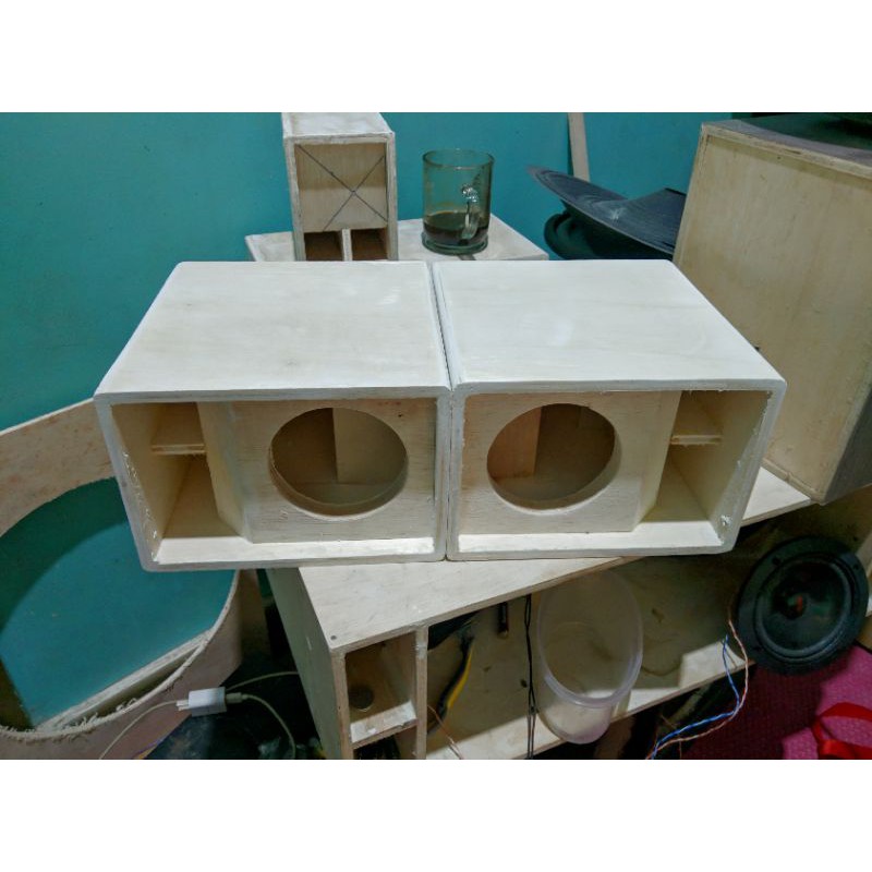 Box Speaker 4 Inch Model Mini Scoop Single Double Shopee Indonesia