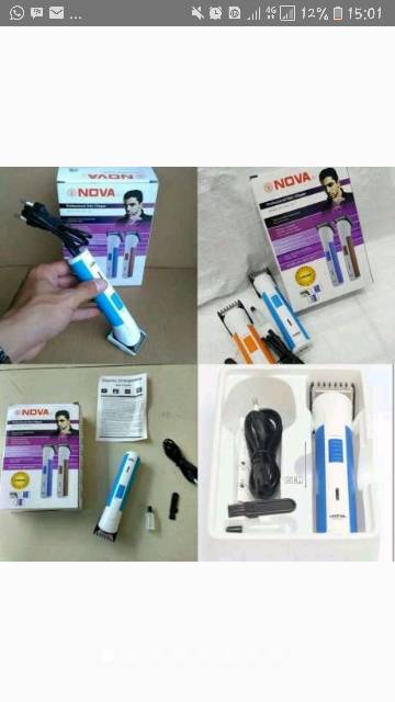 ALAT CUKUR RAMBUT/KUMIS/JENGGOT CHARGER &amp; PORTABLE