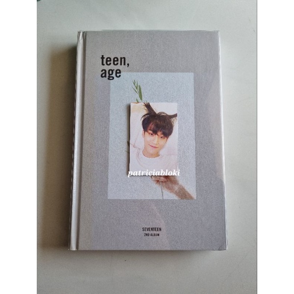 Unsealed 2nd Album Seventeen Teen Age White Ver + Gyutena Photocard Mingyu Pc Svt TA TeenAge hoshi j