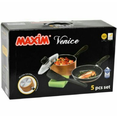 MAXIM Venice Wajan Teflon Set