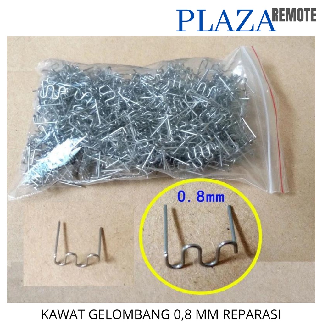 KAWAT BATANG LAS REPARASI MOBIL HOT STEPLES WELDING ROD PERBAIKAN BEMPER FENDER  0.8 MM