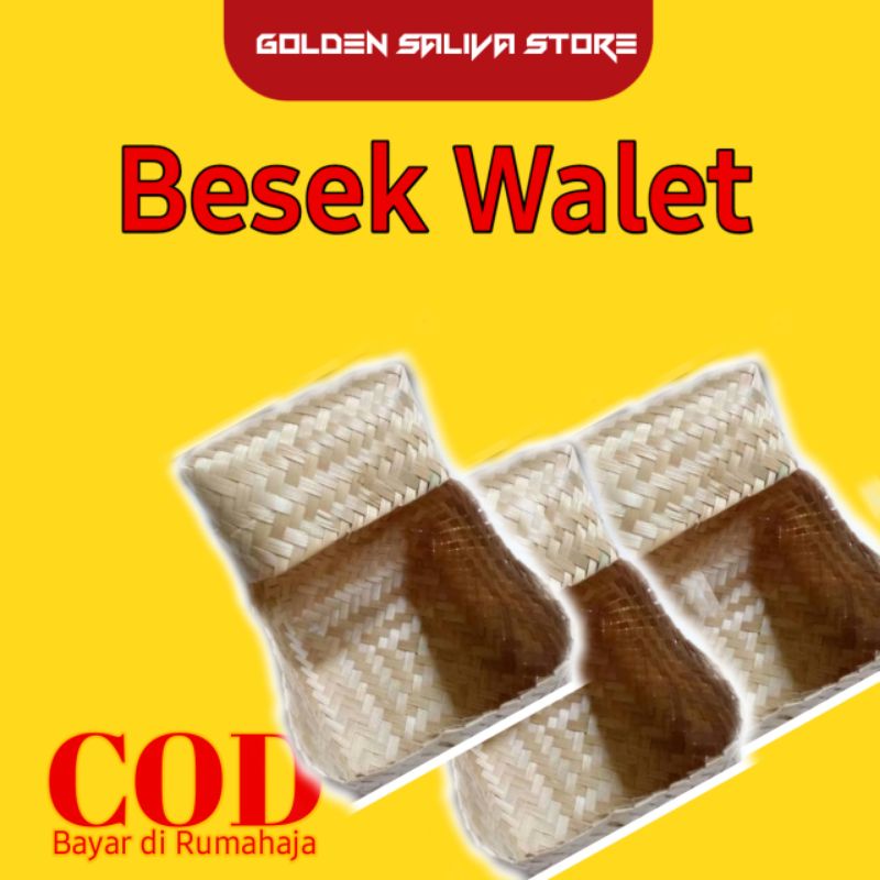 TERBARU GROSIR Besek Walet / Besek Bambu / Besek Bakul 20*20 cm