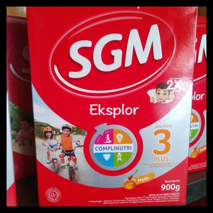 

LUCU SGM Eksplor 3 Plus Complinutri Madu Susu Formula 900 g