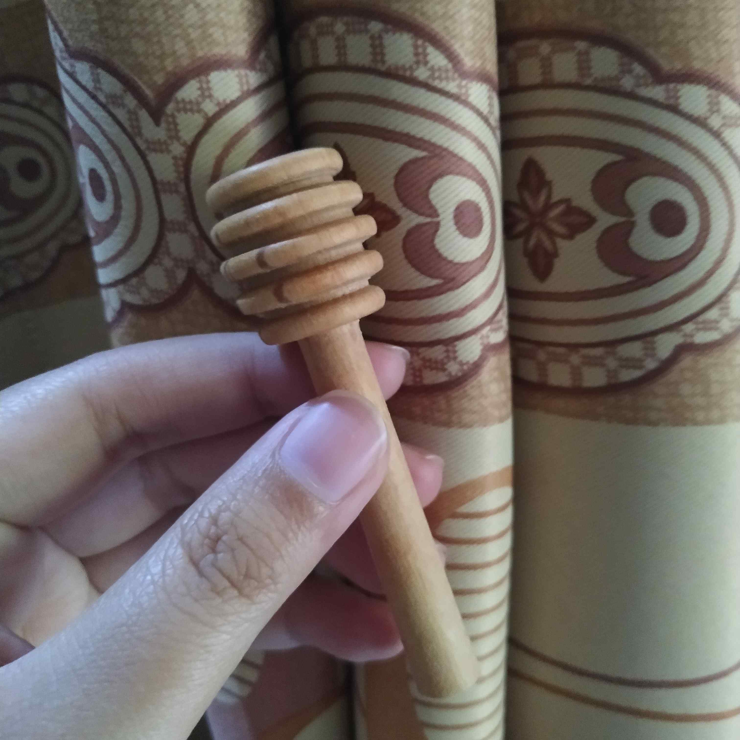 Sendok Madu (honey Dipper) Dilapisi Beeswax Organik. Juga Cocok Untuk Suvenir Pernikahan. Foodgrade