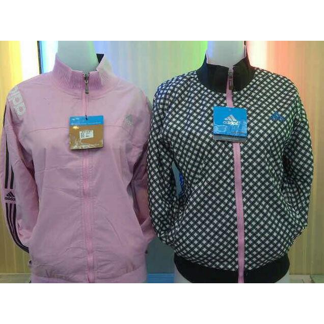 Stok Terbatas Jaket Parasut Bolak Balik Adidas Grade Ori Ladies(Size L,Xl,Xxl,Xxxl)