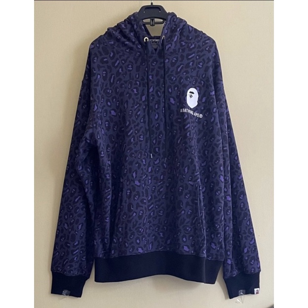 BAPE purple camo hoodie