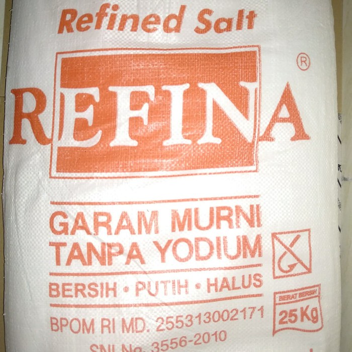 

Garam refina non yodium per kilo
