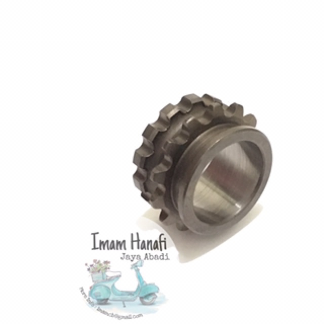 Gigi Gir Gear Sprocket Cam Askruk Kruk As Sentrik Timing Cryton Jupiter Mio Vega ZR 14T 15T 17T RR-1