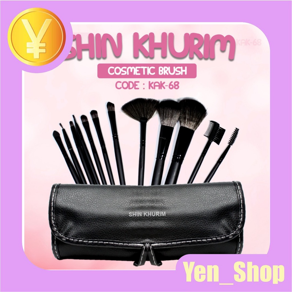 SHIN KHURIM BRUSH PROFESSIONAL 12SET ( KUAS SKM)