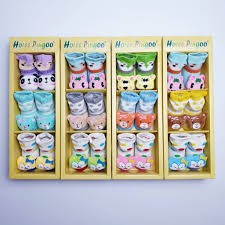 Kaos kaki bayi boneka pingoo DUS BOX