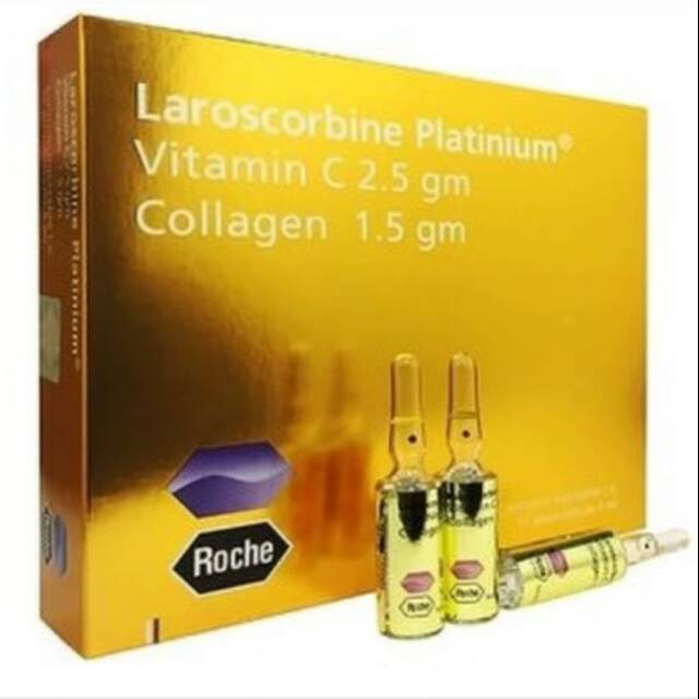 Jual Laroscorbine Platinum gold Vitamin C Kolagen