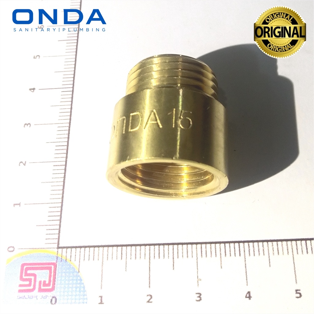 Onda Extension Piece EPG 1/2&quot; penyambung / konektor nipple pipa drat luar dalam Male x Female MxF