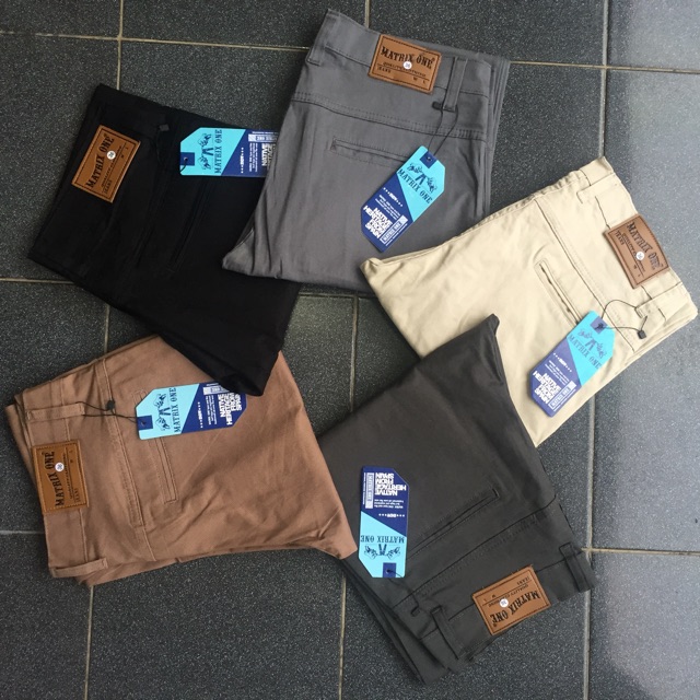 Celana Chino BIG SIZE Slimfit Pria Panjang JUMBO 33-44 CHINOS