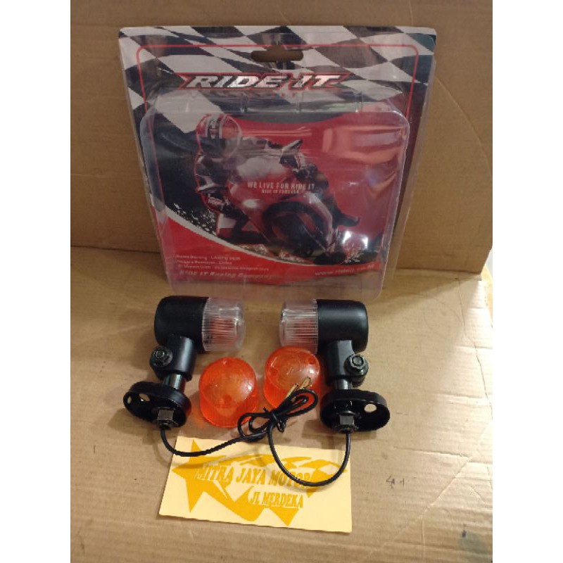 lampu sen bulat model palu . sen CB sein clasik jadul .sein bulat palu bahan besi