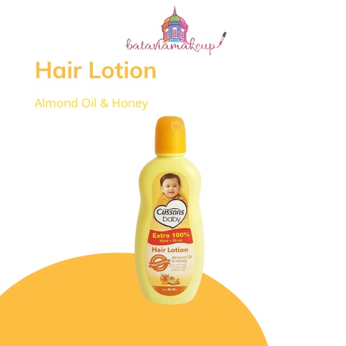 Cussons Baby Hair Lotion 100ML Extra 100ML/Lotion Rambut Bayi/Perawatan Rambut Bayi