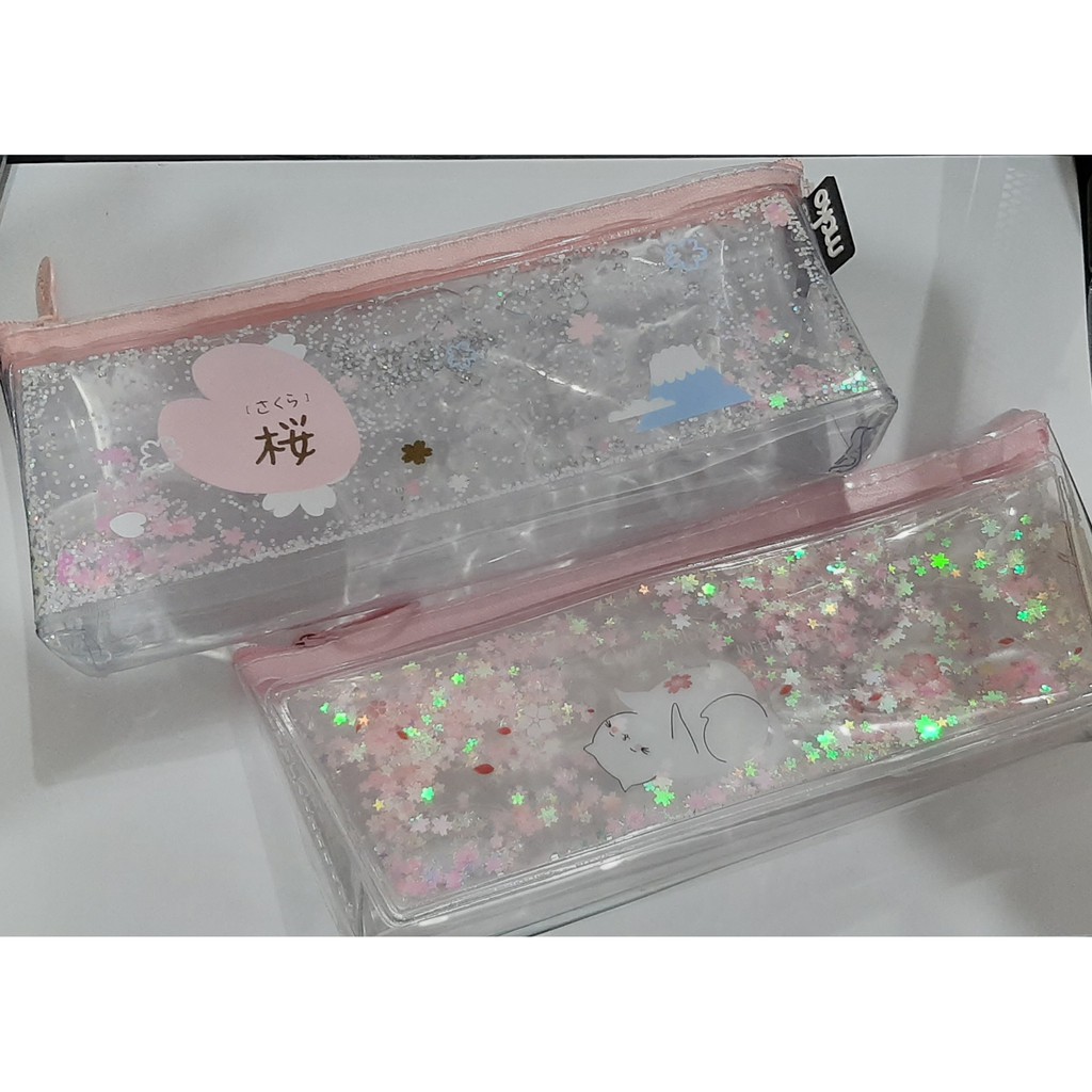 

Tempat Pensil Glitter Transparan 002