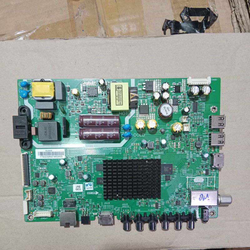MB TV LED TOSHIBA 32L5650 - MAINBOARD - MOTHERBOARD - MB - MESIN TV LED TOSHIBA 32L5650