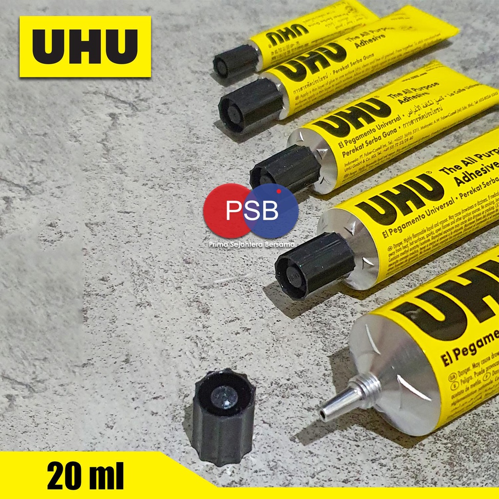 

Lem Uhu Cair 20 ml / All Purpose Adhesive