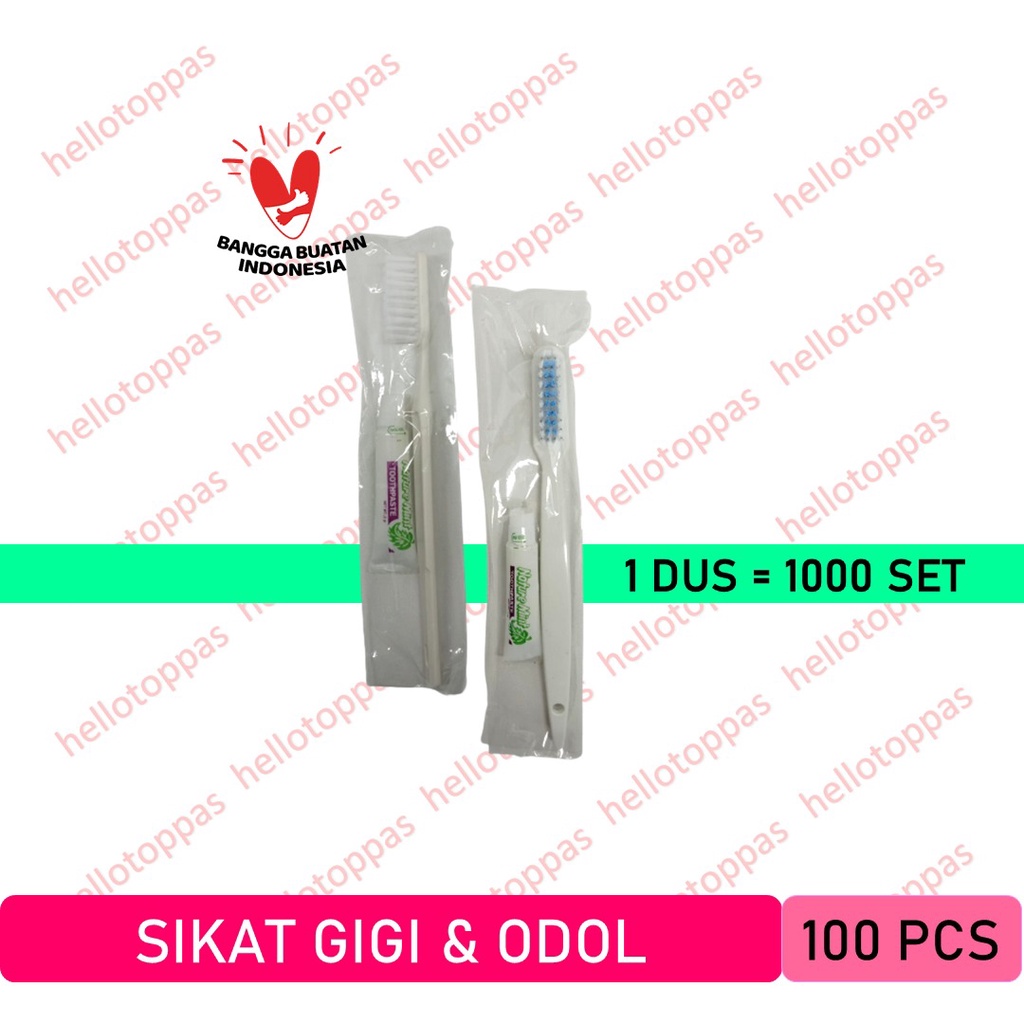 Sikat Gigi Hotel /  Dental Kit / Amenities Set