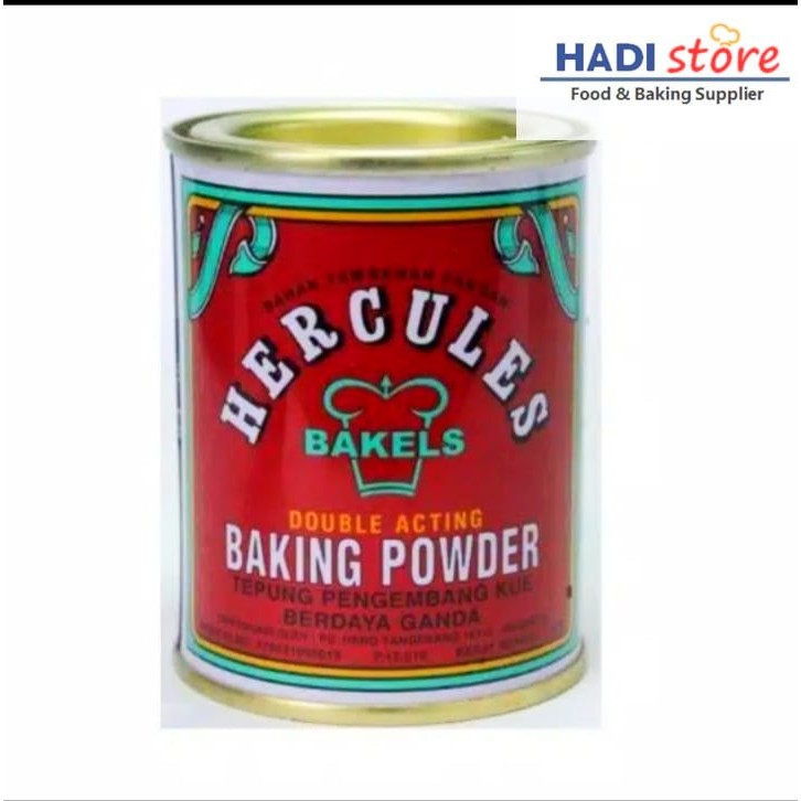 

BAKING POWDER DOUBLE ACTING BAKELS HERCULES 110 GR