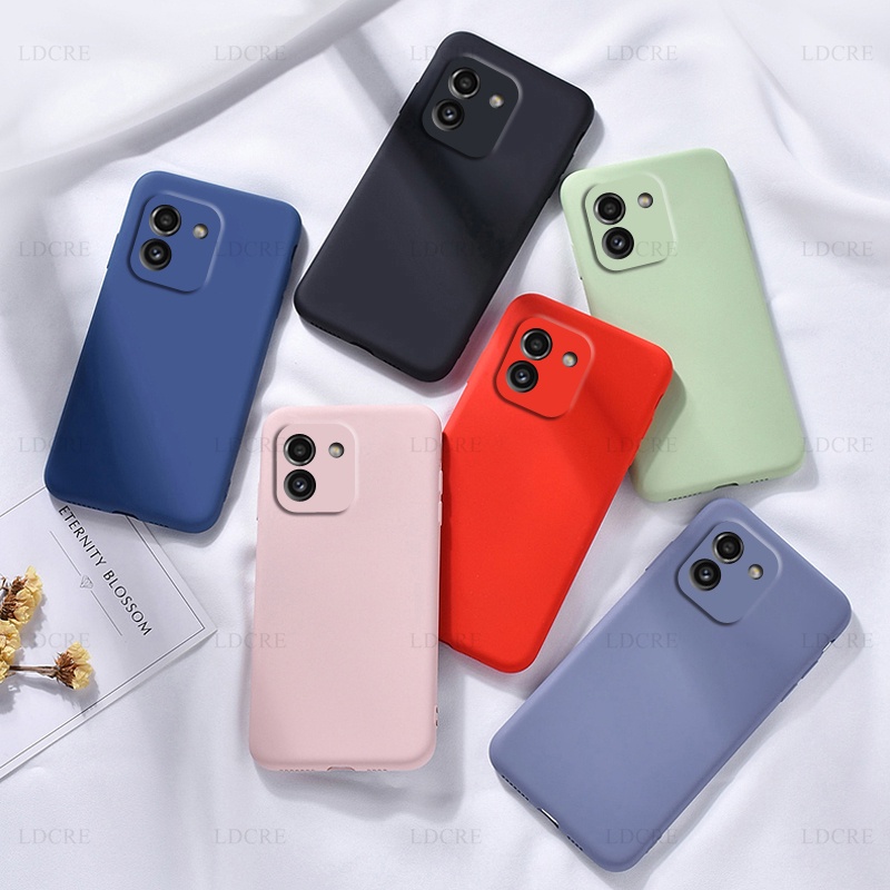 Soft Case Bahan Silikon ShockProof Untuk Samsung Galaxy A13 A03 A53 A73 A33 A23 A12 A11 A22 A52 M11 M12 M22