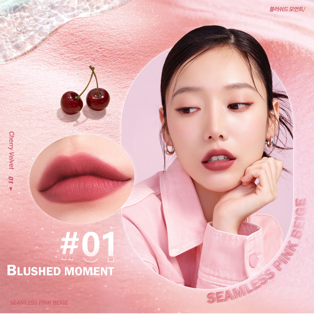 BNB Barenbliss Cherry Makes Cheerful Lip Velvet | Korea Lip Cream