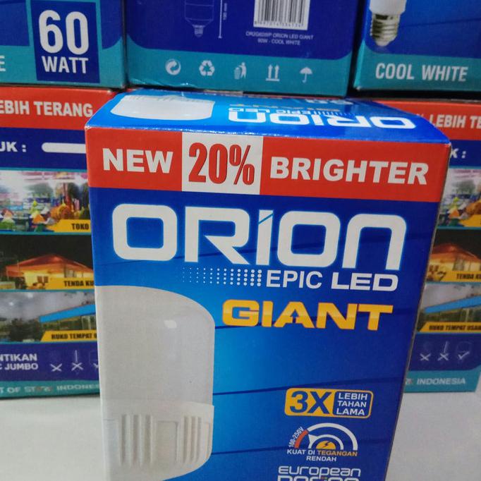 Promo Lampu Led 60 Watt Giant / Jumbo / Besar Orion Terlaris
