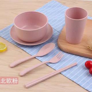 COD - 6 IN 1 MANGKOK PIRING SET, TEMPAT MAKAN SET, PIRING SET | Shopee