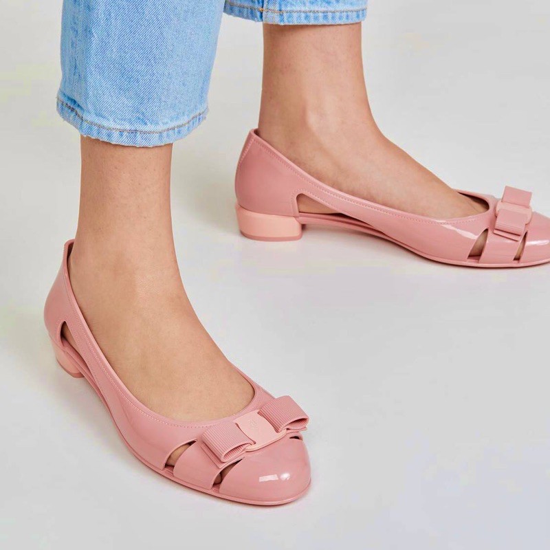 vara bow jelly ballet flat