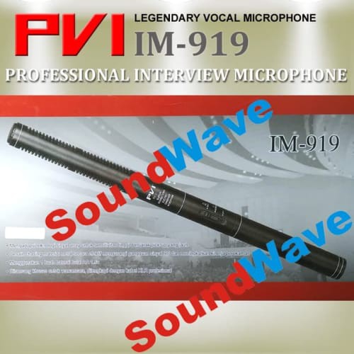 PVI IM-919 MIC MIK MICROPHONE CONDENSER MIKROFON CONDENSOR KABEL IM919