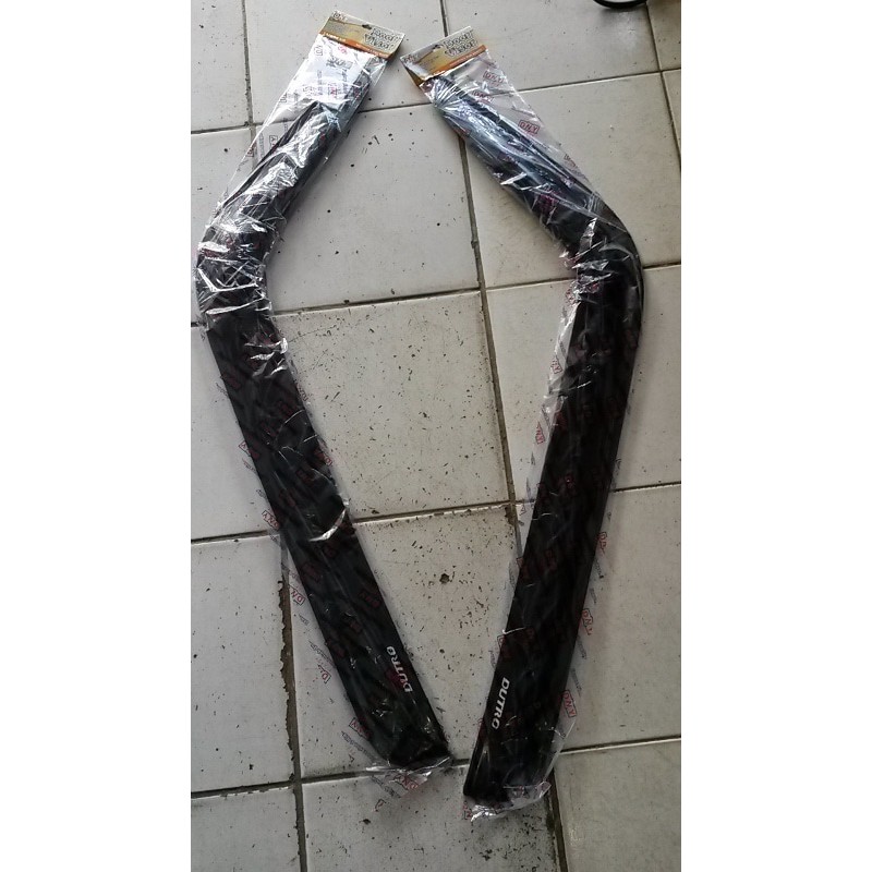  Talang  Air  Set  Hino Dutro Hitam Door Visor Truck 