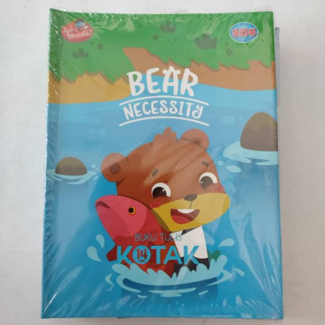 

Buku Tulis Kotak Besar Mandarin Sidu Sinae Dunia