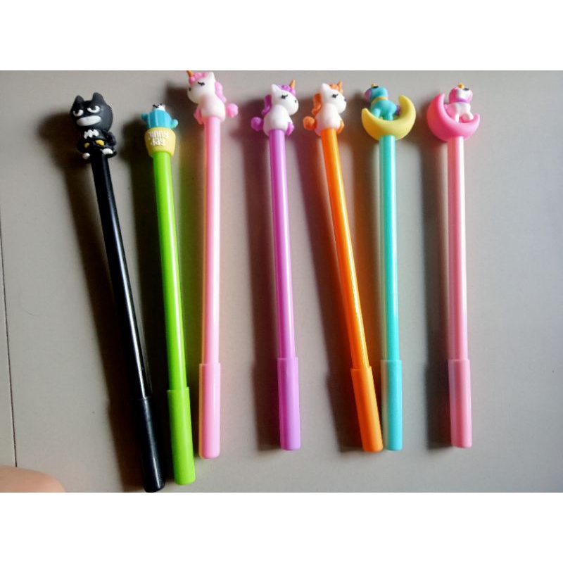 

bulpen gel pen karakter