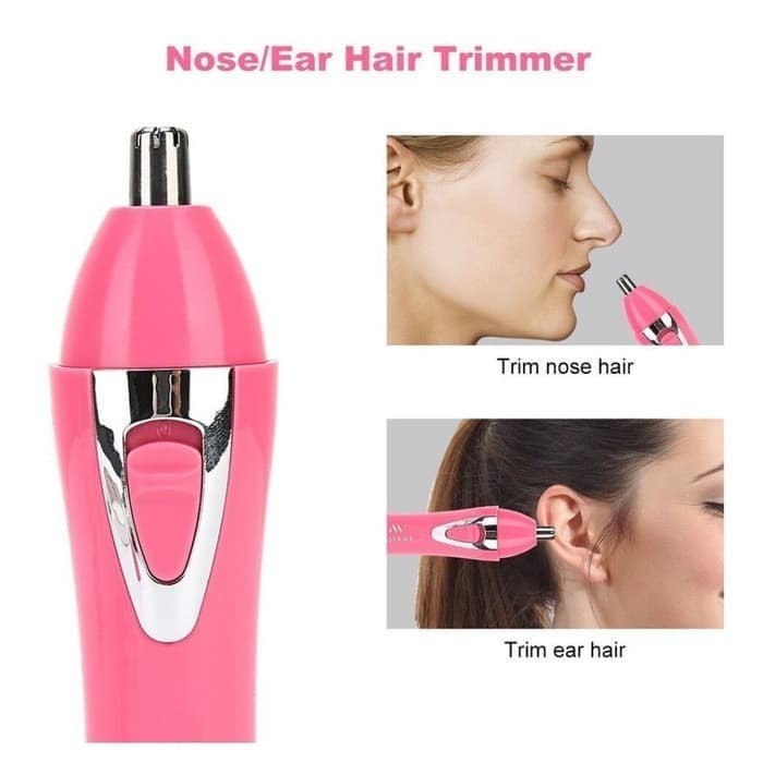 Hair Removal 4 in 1 , Cukur Alis , Penghilang Bulu Portable Chargeable