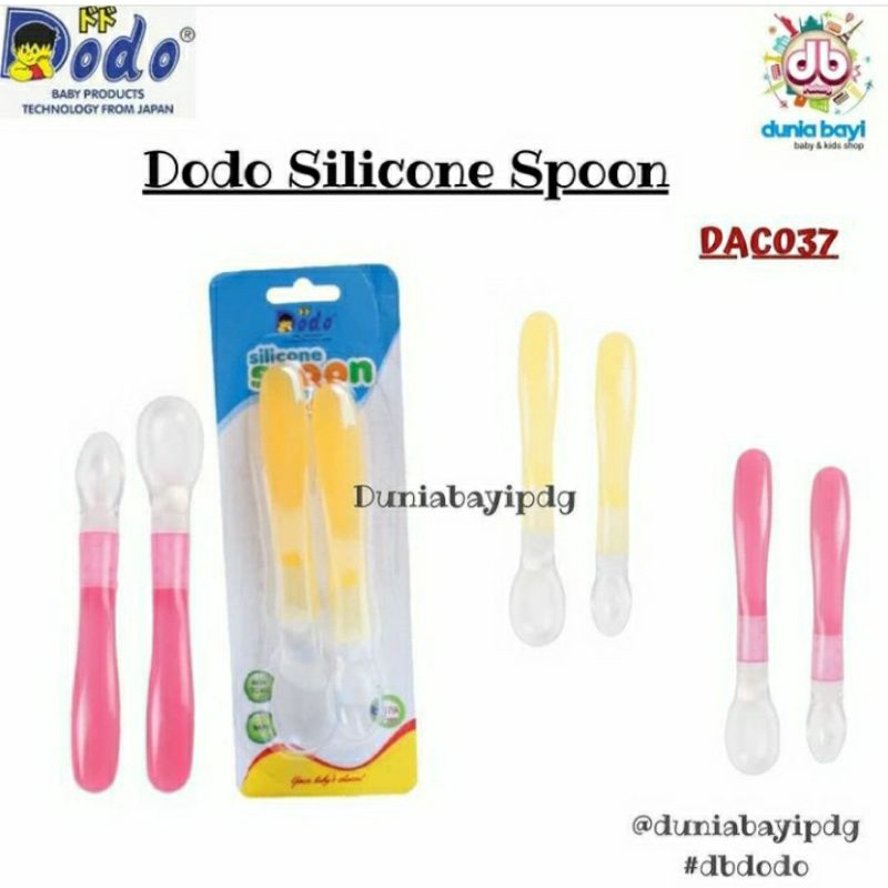 Dodo silicone spoon / sendok silicon (DAC037)