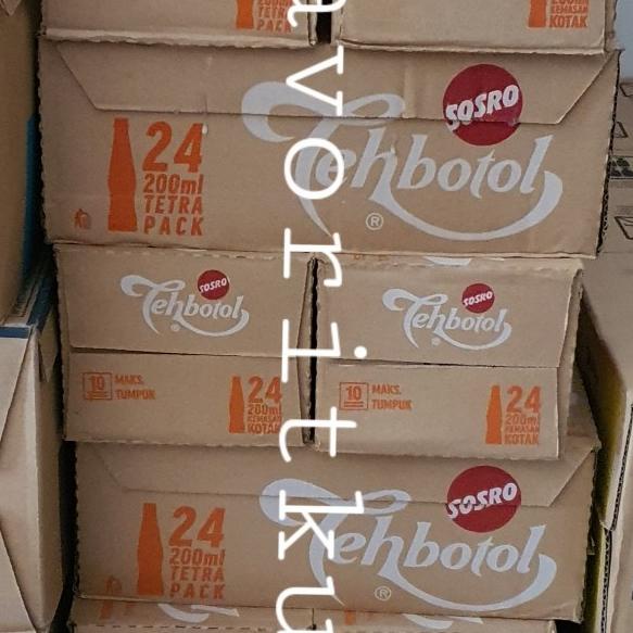 

[ COD ] Teh Botol Sosro Kemasan Kotak 200ml 200 ml FREE ONGKIR Kode 1127