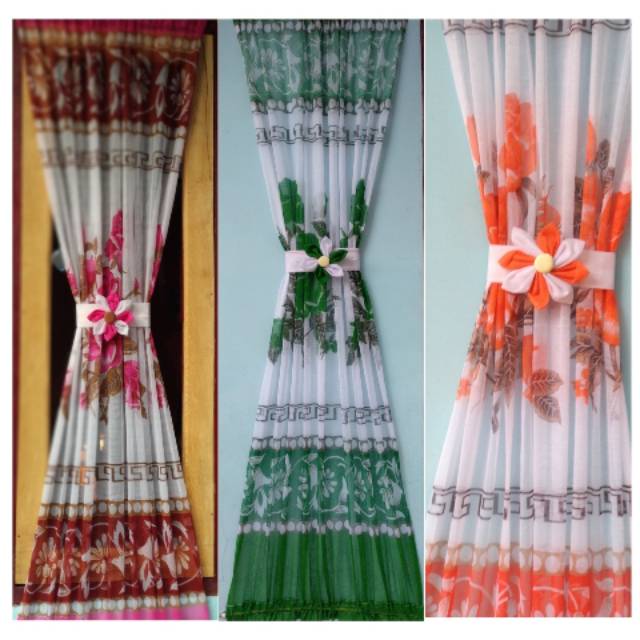  Gorden  Kupu kupu Motif  Bunga  Shopee Indonesia