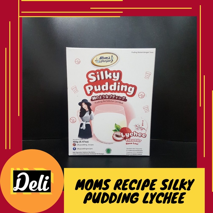 

Silky Pudding Mom's Recipe Tepung Premix Instan Pudding Leci 155gr