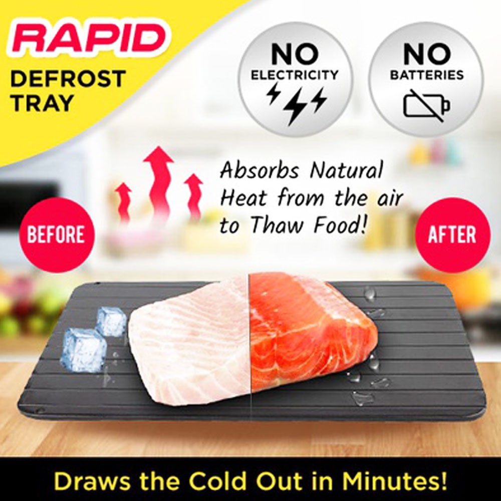 Defrosting tray - Pencair daging atau ikan beku antilengket