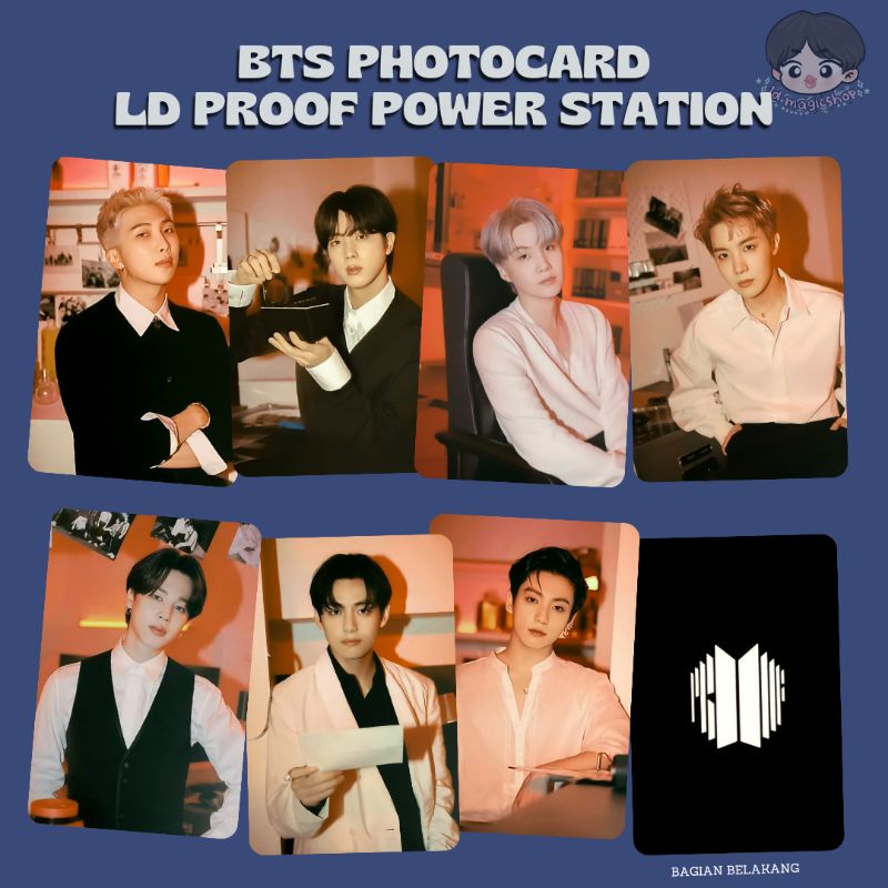 UNOFFICIAL PHOTOCARD LUCKYDRAW BTS PC LD BE BUTTER PROOF M2U PWS SW
