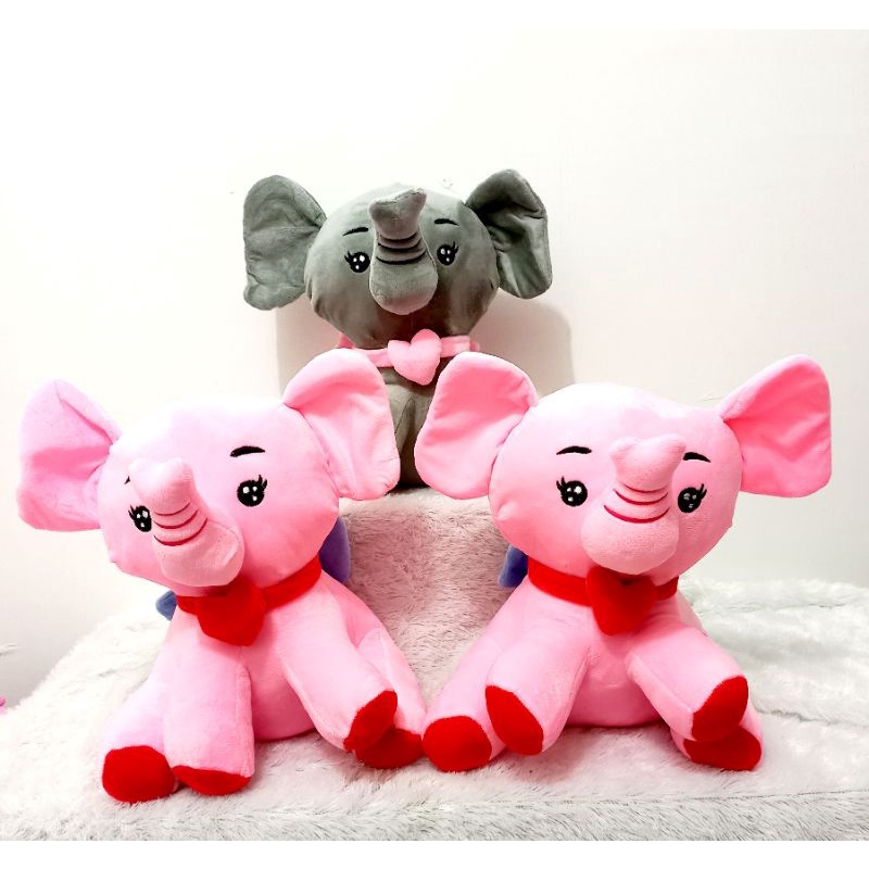 Boneka Gajah Sayap 35cm Soft/Boneka Animal Gajah